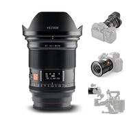 Viltrox 16mm F1.8 Obiettivo autofocus grandangolare con schermo LCD, compatibile con fotocamere Sony E-mount Alpha a7 a7II a7III a7R a7RII a7RIII a7RIV a7S a7SII a9 a7C