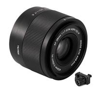 VILTROX 35mm F1.7 E Mount APS-C Autofocus Obiettivo, AF 35mm f/1.7 E a Lunghezza Focale Fissa con Grande Apertura per Sony FX3 A7C A7RII A7SII A7II A7RIII A7IV A7RIV A9 A1 ZVE1 A93 A6700 A6600 A6500