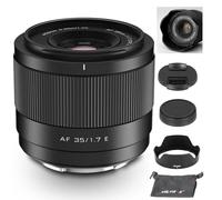VILTROX 35mm F1.7 E-Mount APS-C per Sony E, obiettivo con messa a fuoco automatica STM per Sony E-Mount fotocamere FX3 A7C A7RII A7SII A7II A7RIII A7IV A7RIV A9 A1 ZVE1 A93 A6700 A6600 A6500 A6400
