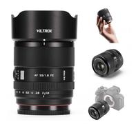 VILTROX 55mm F1.8 EVO Full Frame Obiettivo Fotografico APO-Design per Sony E Mount Camera Lenses Grande Apertura con Autofocus per Sony ZV-E10II A6700 FX30 A6600 A5100 A93 A7CII ZVE1 A1 A7C