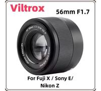 Viltrox 56mm F1.7 Messa a fuoco automatica Obiettivo APS-C per Fuji X Nikon Z Sony E Mount Mirrorless Telecamere X-T4 XF X-T30ii X-Pro3 Z30 Z50