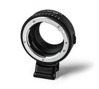 Viltrox Adattatore per obiettivo da NF a M4/3, anello di apertura per messa a fuoco manuale con adattatore per treppiede, compatibile con obiettivi Nikon F D S AI G Series su fotocamere Micro