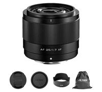 VILTROX AF 25mm F1.7 Obiettivo per attacco Fuji X, obiettivo a focale fissa APS-C con ampia apertura f/1.7 compatibile con fotocamere Fuji X-Mount X-A1 X-E1 X-M1 X-Pro2 X-Pro3 X-S10 XT30II X-H2S