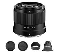 VILTROX AF 25mm F1.7 Obiettivo per attacco Nikon Z, obiettivo a fuoco fisso APS-C con ampia apertura f/1.7 compatibile con fotocamere Nikon Z-Mount Z5, Z50, Z6, Z6II, Z7, Z7II, ZFC, Z30, Z9, Z8, ZF