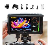 VILTROX DC-550 Pro II 5,5" Monitor da Campo per Fotocamera Touchscreen da 1400nit per DSLR montato con HDMI 4K, Funzione Cipolla, Controllo Fotocamera USB/Wi-Fi, LUT 3D, Visiera parasole e Batteria