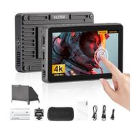 VILTROX DC-X2 DCX2 Camera Monitor External 4K per Fotocamera 6 pollici 2000Nit HD Monitor Camera HDMI,Full HD 1920x1080 IPS,3D LUT con Batteria,Parasole per Fotocamere DSLR Sony Canon Nikon