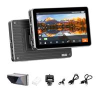 VILTROX DC-X2 Monitor da Campo per Fotocamera 2000 Nits 6" HDR Touchscreen DSLR Camera Monitor con1920x1080 IPS 4K HDMI Loop in/Out Forma d'onda LUT 3D Video Peaking Focus Assist Batteria Paraluce