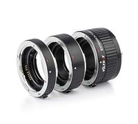 VILTROX DG-C Tubo di Prolunga Macro Messa a Fuoco Automatica con Montaggio in Metallo Anello Adattatore (12mm+20mm+36mm) per Canon EF EF-S Obiettivo & Fotocamera 5D 7D 800D 760D 700D 80D 70D 1300D