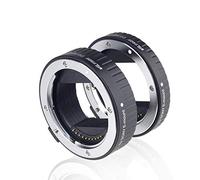 VILTROX DG-NEX - Set di anelli per tubo di prolunga macro AF con messa a fuoco automatica, tubo da 10 mm, 16 mm, in metallo, compatibile con fotocamere mirrorless Sony E Mount A9 A7III A7RII A7III