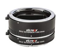 VILTROX DG-Z - Set di anelli adattatore per obiettivo macro con tubo di prolunga automatico (12 mm + 24 mm), supporto TTL e AE, per fotocamere Nikon Z Mount Z6 Z7 Z50