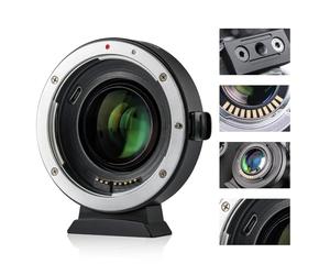 VILTROX EF-EOS M2 Adattatore Lente Elettronica Autofocus EF-M Convertitore AF 0,71x Speed-Booster per obiettivo Canon EOS EF/EF-S a Canon M Mount EOS M2 M3 M5 M6 M50 M50II M100 M2 M3 M10 II