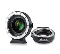 VILTROX EF-EOS M2 Speed Booster 0,71 x adattatore per obiettivo di messa a fuoco automatica compatibile con obiettivo Canon EF a fotocamera Canon EOS EF-M EOS-M M200 M6 M5 M50 M100