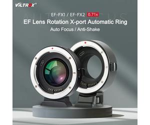 VILTROX EF-FX2 Auto Focus Lens Adapter for Canon EF lens to Fujifilm X-Mount