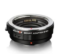 VILTROX EF-M1, adattatore per obiettivo con messa a fuoco automatica, convertitore per obiettivo EF/EF-S a fotocamera Panasonic Olympus M43 E-M10III E-M5II E-PL8 GH4 GH5 GF6 GF1 GX1 GX7 E-M1 E-M10