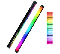 VILTROX K60 RGB LED Light Wand, palmare 360 ° RGB LED Video Light Stick per fotografia con controllo APP, dimmerabile 2500K-8500K, CRI97+, batteria ricaricabile 2200mAh, 26 scene di luce, display LCD