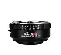 VILTROX NF-FX1 - Adattatore per montaggio obiettivo messa a fuoco manuale per obiettivo serie Nikon G/F/AI/S/D su fotocamera mirrorless Fuji X-Mount con apertura regolabile