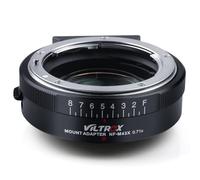 VILTROX NF-M43X 0,71 X Reducer Speed Booster Lens Manual Focus F Mount Adattatore con Apertura Control for NikonG/D Lens to M4/3 Mirrorless Cameras GH