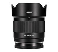 VILTROX Obiettivo AF 35 mm F1.7 Air APS-C per Sony E-Mount Standard Prime | 170 g, equalizzatore 52,5 mm, F1.7 Bokeh, STM, 0,33 m MOD, filtro 52 mm, Portrait Street, compatibile con Sony A6400 ZV-E10