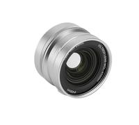 VILTROX Obiettivo grandangolare convertitore per Fujifilm X100, estende la X100 a una prospettiva chiara da 19 mm, rilevamento automatico della lunghezza focale, struttura leggera (argento)