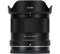 Viltrox Obiettivo Mirrorless AF 14mm f/4 per Nikon Z - Full Frame, 112° Angolo