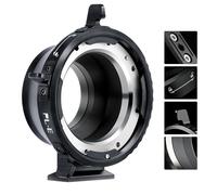 VILTROX PL-E Adattatore per obiettivo, anello convertitore per obiettivo per fotocamera, compatibile con obiettivi PL a fotocamere Sony E/NEX Mount A7S3/FS7/5/FX9/A7R4/R3/a Series/Nex Series