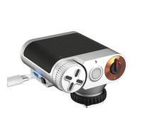 VILTROX Retro Flash Speedlite per Fotocamera,Mini Flash GN12 con 7 Livelli di Potenza,Batteria da 800mAh,0,1-1,5 tempo di richiamo,Controllo Ottico S1/S2 con Sony,Fujifilm,Canon,Olympus(Z1)