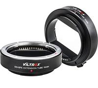 VILTROX - Tubo di prolunga per macro, da 18 mm, con messa a fuoco automatica in metallo, con attacco macro G (18 mm), adattatore per obiettivo compatibile con fotocamera Fuji GFX 50S 50R GFX Mount di medio formato