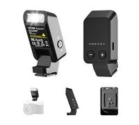 VILTROX Vintage Z2-F Mini Flash Speedlite 6500K GN6, potente TTL-On Camera Flash Flash con 5 livelli di potenza, 700 piena potenza, flash per fotocamera riciclata 2 s compatibile con fotocamere Fuji