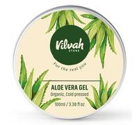 Vilvah Gel di Aloe Vera 100 g | Crema idratante multiuso per pelle e capelli