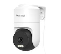 VIM TAG Telecamera di sorveglianza da 2,5 K, per esterni, 5 GHz, con tracciamento automatico a 360 °, visione notturna a colori, audio a 2 vie, IP66, funziona con Alexa, SD e cloud