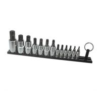 VIM Tools Elite Set Torx Da 13 Pezzi T10- T70, Scatola Su Magrail TMS-TORX