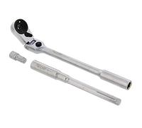 VIM Tools - Set di 3 chiavi a cricchetto con impugnatura a T, con cricchetto da 1/4", con prolunga e adattatore