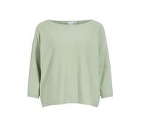 Vimalu Boatneck - Maglia a Maniche Lunghe a 3/4, Verde - Smoke Green, M