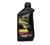 VIMANT Olio Motore Auto SAE 10W-40, 1 Litro, Semi-Sintetico, ACEA A3/B4, MADE IN ITALY