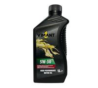 VIMANT Olio Motore Auto SAE 5W-30, 1 Litro, 100% Sintetico, API SN/CF, ACEA C3 (1)