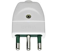 Vimar 00202.B Spina 2P+T 16A S17 Assiale, Bianco
