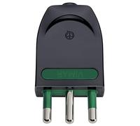 vimar 00204 Spina 2P+T16A orientabile S17-SPB17 nero