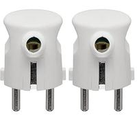 Vimar 00241.B Spina 2P+T 16A, 250 V, Bianco (Confezione da 2)