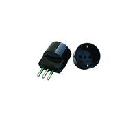 Vimar 00302 Adattatore S11+P30, Nero