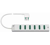 VIMAR - 00402.CC.B Presa mult. 6P11 + S11 90° bianco