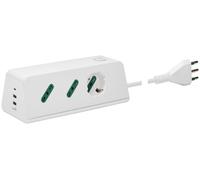 VIMAR - 00604.CC.B Presa scrivania 1univ+2P17/11+3USB+S17 b