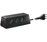 VIMAR - 00604.CC Presa scrivania 1univ+2P17/11+3USB+S17 n