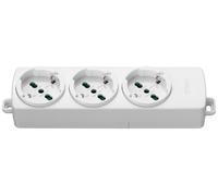 VIMAR 01287.NC.B MULTIPRESA CIABATTA UNIVERSALE 3 POSTI SENZA CAVO PROFESSIONALE