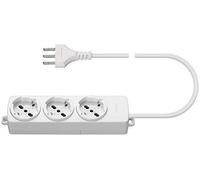 Vimar Presa multipla 3 universale+cavo bianco - 01290.CC.B