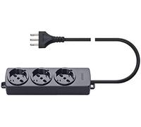 Vimar 01290.CC Presa multipla con 3 prese universali, cavo 2 metri