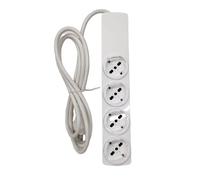 Vimar 01296.Usb.Cc.B Presa Multipla 4 Universale Usb Bianco