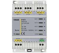 Vimar 01471 Attuatore domotico multifunzione 4 out