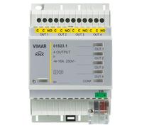 Vimar 01523.1 Attuatore 4 out multifunzione 250V 16A KNX