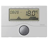 Cronotermostato Programmabile A Batterie Da Parete Silver Vimar mod. 01910.20