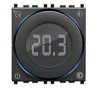 VIMAR 02970 Termostato a rotella ON/OFF, retroilluminazione LED, alimentazione 1